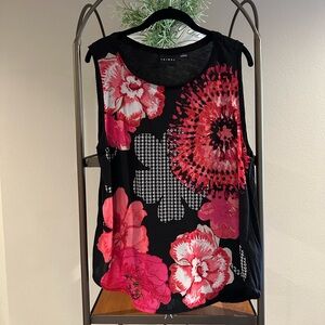 Tribal Brand Sleeveless Top